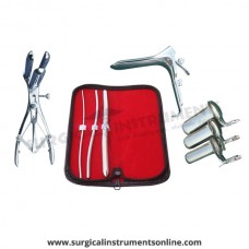 Hegar uterine dilator 3 pieces set,3-4, 5-6, 11-12, mathieu, grave large, collin 3pcs